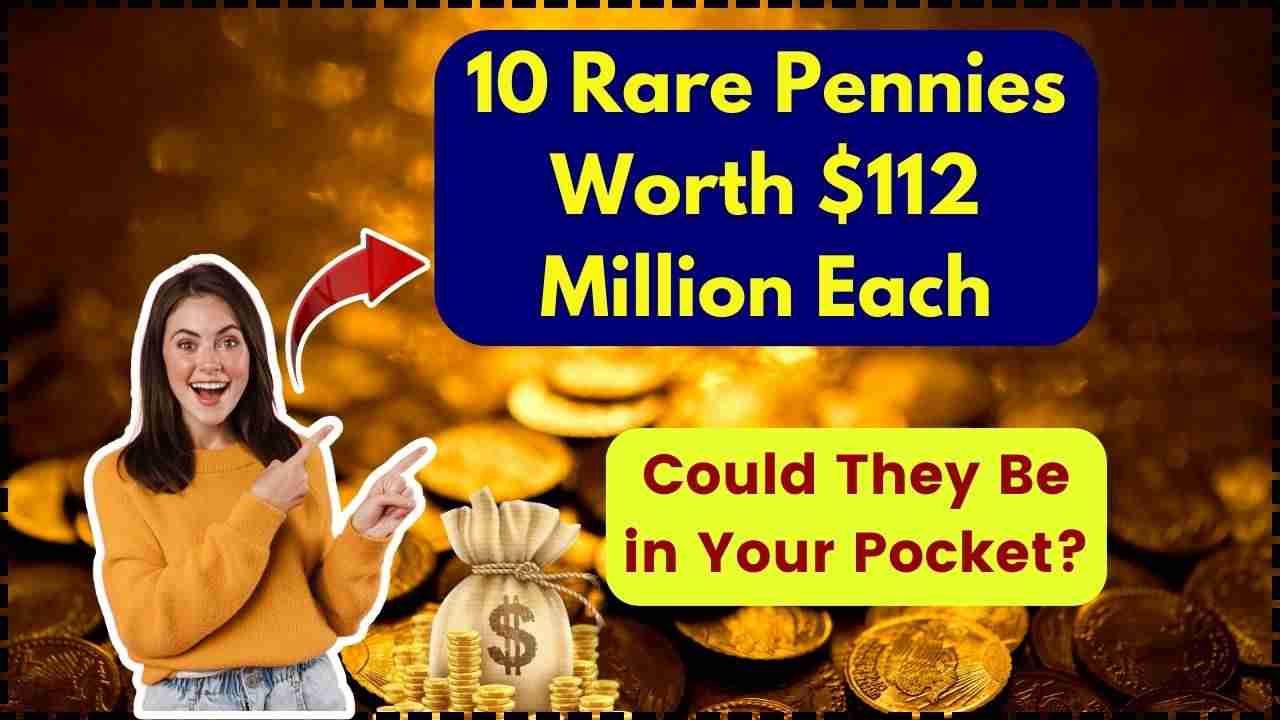 10个稀有便士，每个价值1.12亿美元